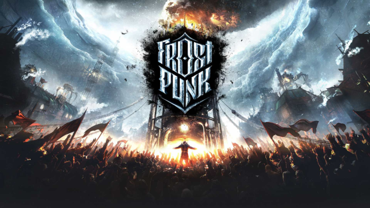 Frostpunk Comes to Nintendo Switch October 19: Base vs Complete Edition 7 Frostpunk key art with the generator, frozen city, and crowd