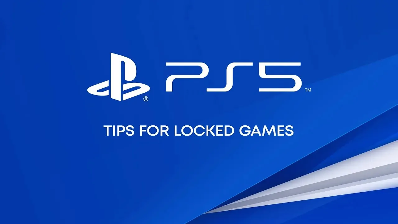 PlayStation 5 tips for locked games support video title card